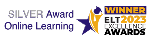 Silver Award Online Learning - Winner ELT 2023 Excellence Awards